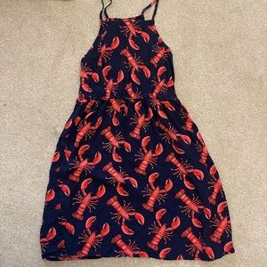 Girls sun dress with lobsters 🦞!! Super cute and light weight!